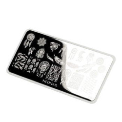 STAMPING - Stencil per nail art 04